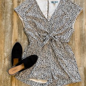 Vici Collection Leopard Romper